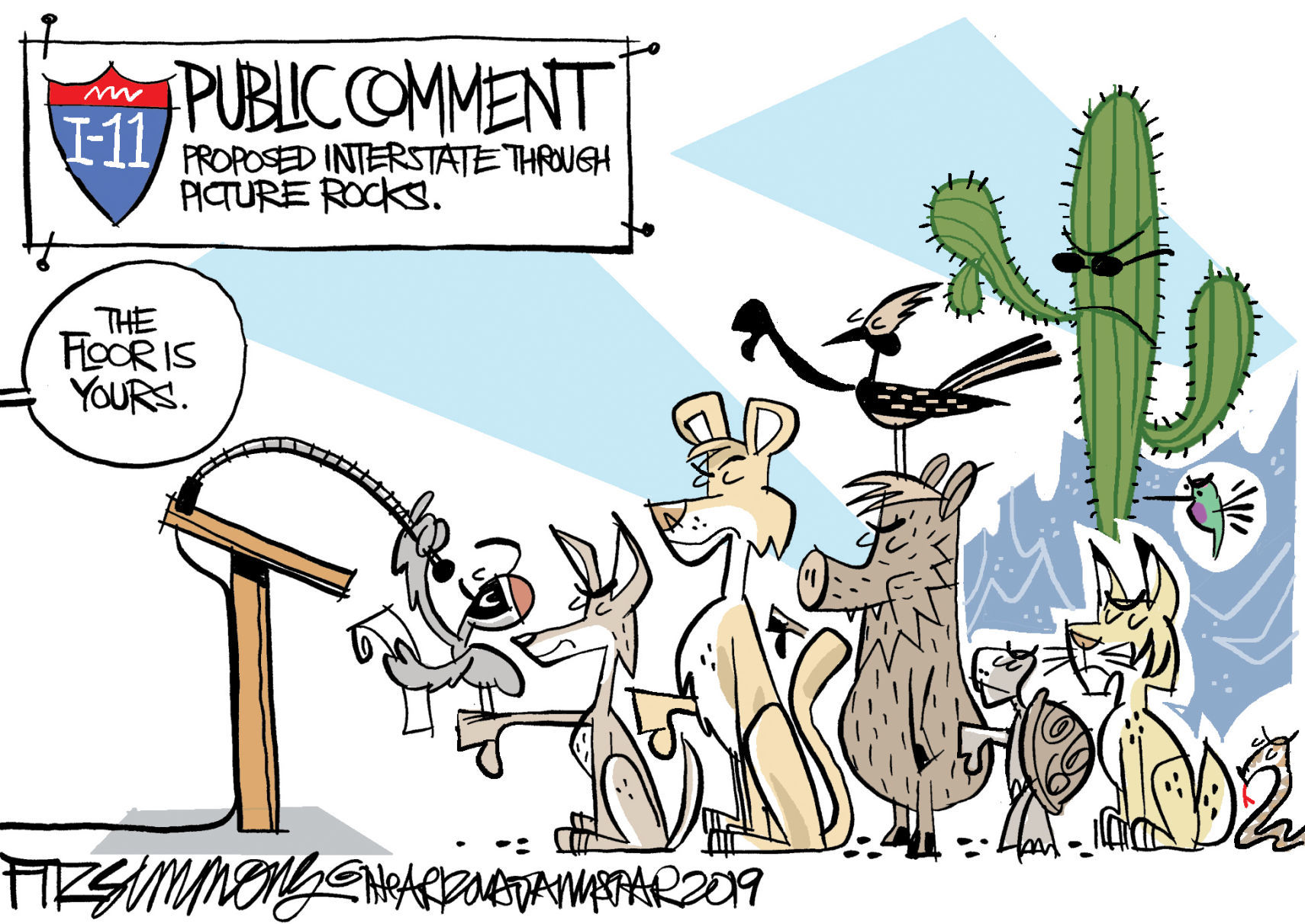 Daily Fitz Cartoon: Interstate 11